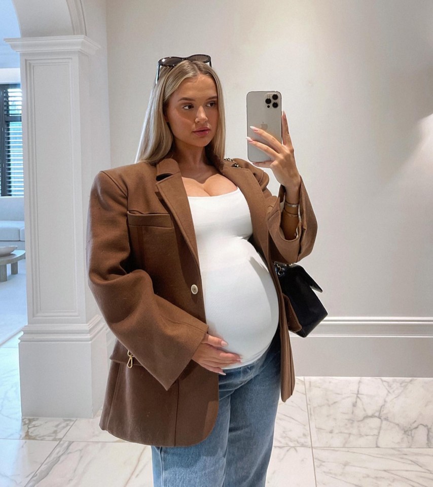 Fans think she's had the baby at a private London hospital