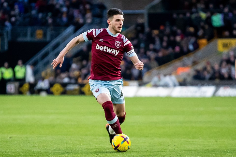 Manchester United and Arsenal both want to sign Declan Rice this summer