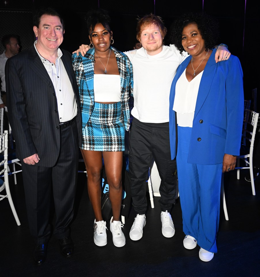 Ed Sheeran stayed with late pal Jamal Edwards’ mum Brenda and sister for a week after the music mogul died in February