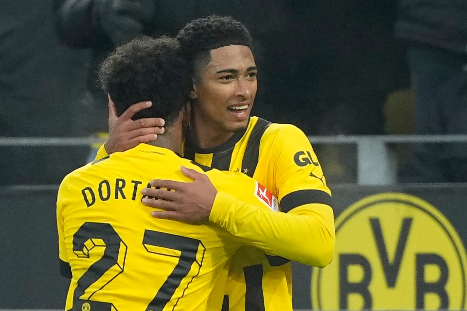 Bellingham has now scored 10 goals for Dortmund this season