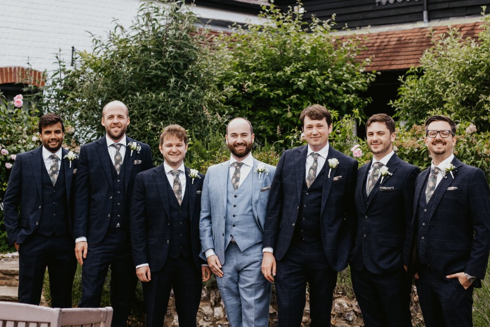 Dan had to forgo best man duties at his co-founder’s wedding due to a schedule clash – but they made up for it at a second bash