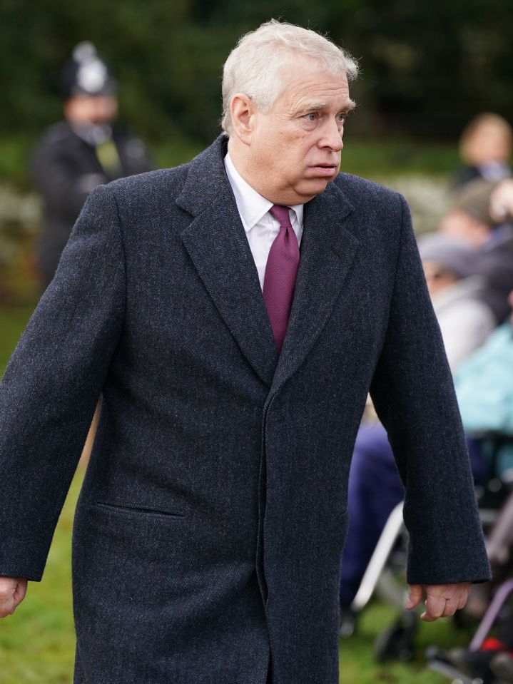 The Duke of York, pictured at Sandringham on Christmas Day, hopes to return to royal duties