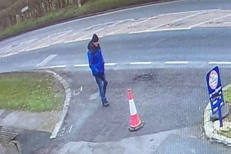 CCTV shows the dad-of-four in the moments before his death