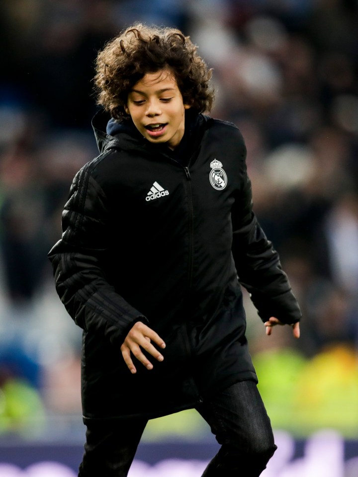 Marcelo's son Enzo Alves Vieira scored a hat-trick in 20 minutes for Real Madrid's youth side