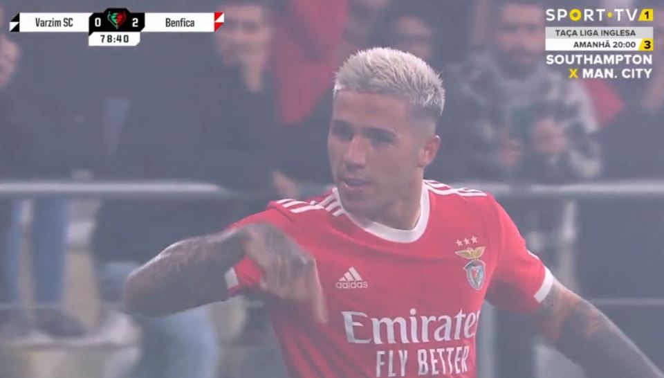 Enzo Fernandez appeared to suggest he is staying at Benfica