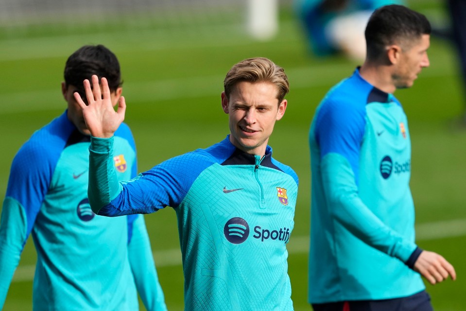 Barcelona president Joan Laporta has insisted Frenkie de Jong won't be sold