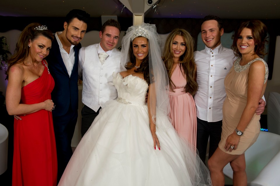 Daniella was at Katie's 2nd wedding to Kieran Hayler