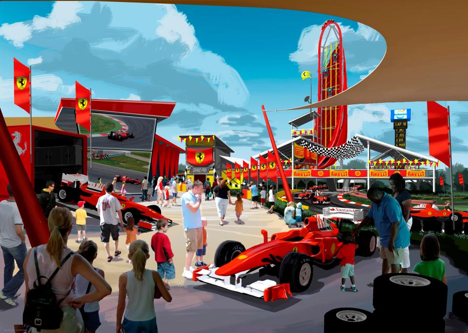 Visit Spain’s biggest and best theme park and home to Ferrari World