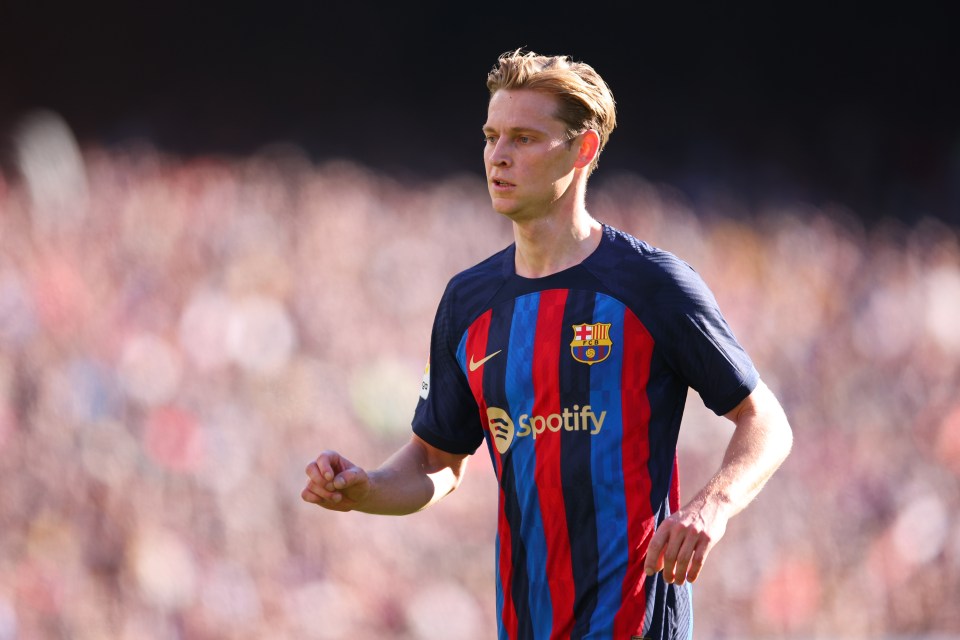 Frenkie de Jong is rumoured to be open to joining the Red Devils