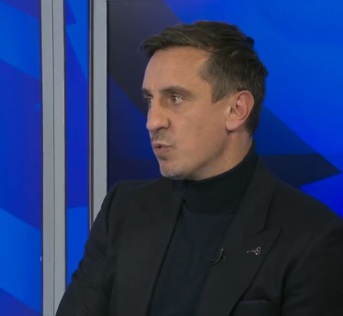 Gary Neville STILL doesn't think Arsenal will win the league