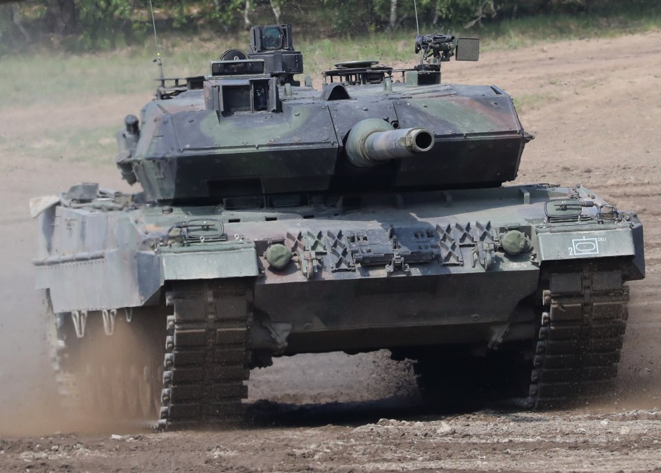 Dozens of German-made Leopard 2 tanks will be sent to Ukraine