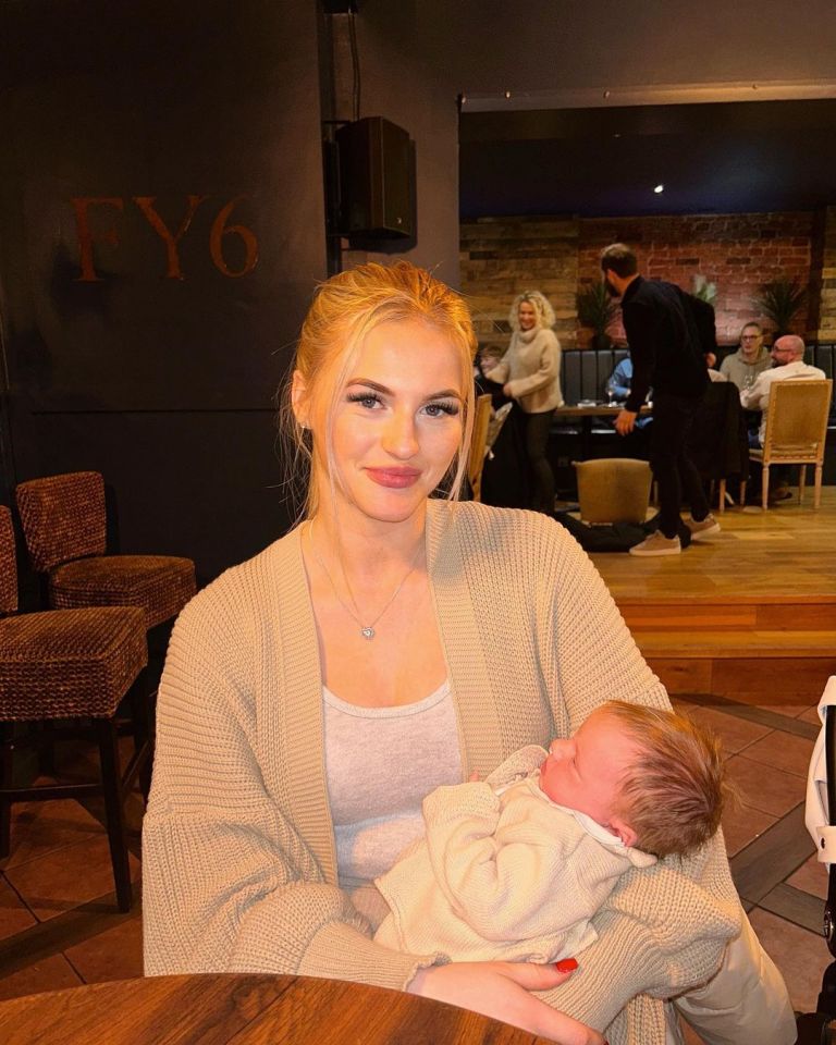 Sophie has recently had a baby