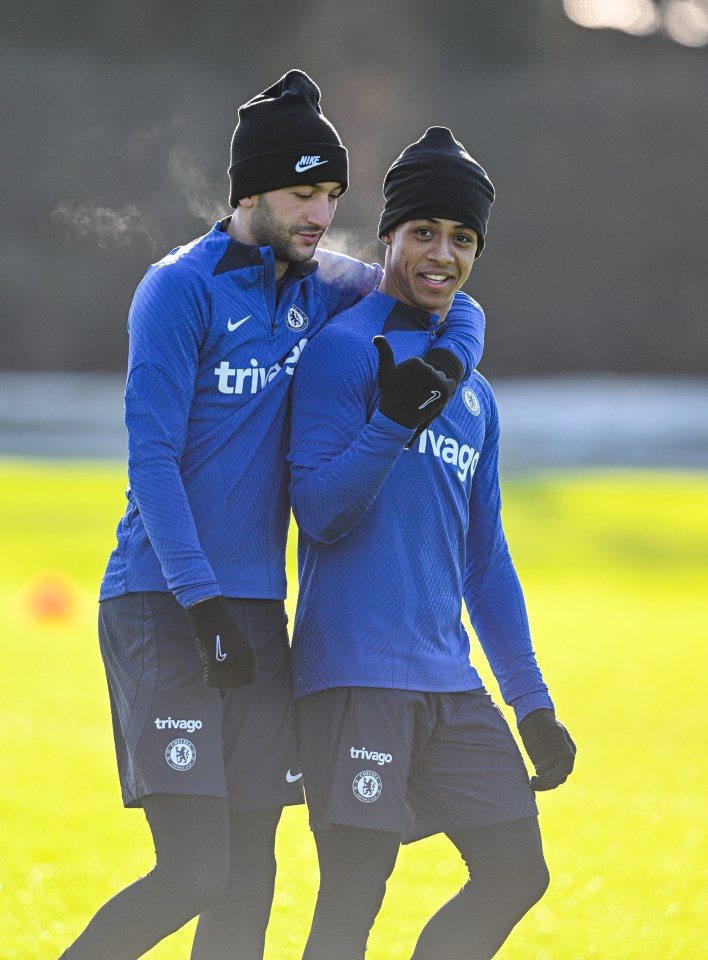 Hakim Ziyech and Omari Hutchinson will be hoping to be selected for the clash against Liverpool