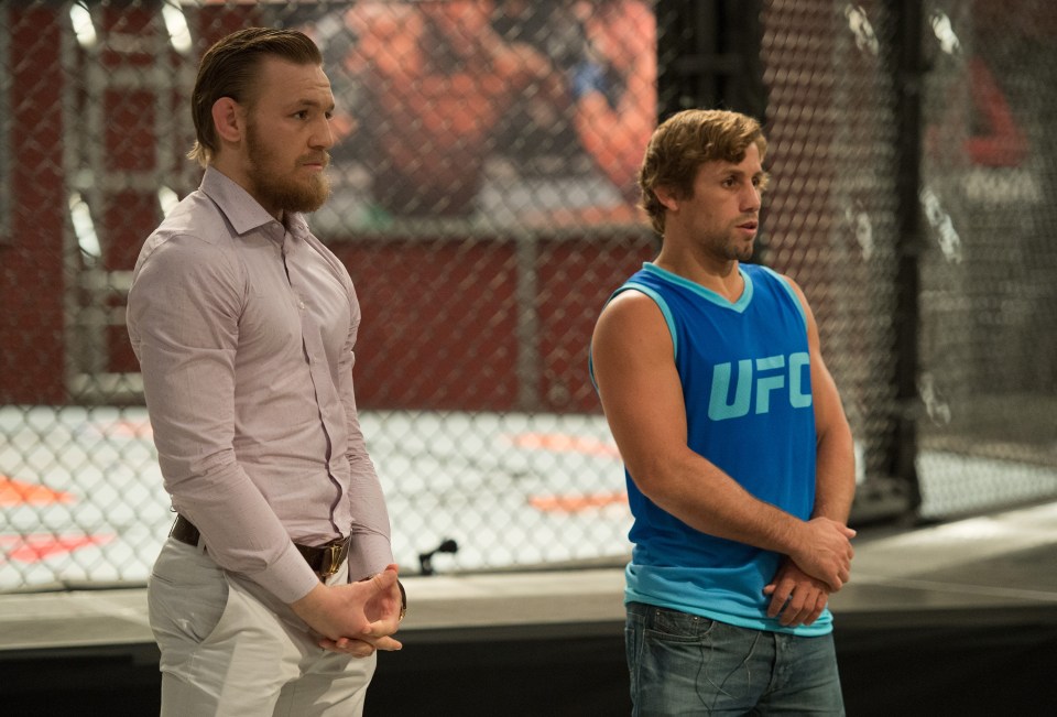 Conor McGregor coached opposite Urijah Faber on season 22 of the Ultimate Fighter