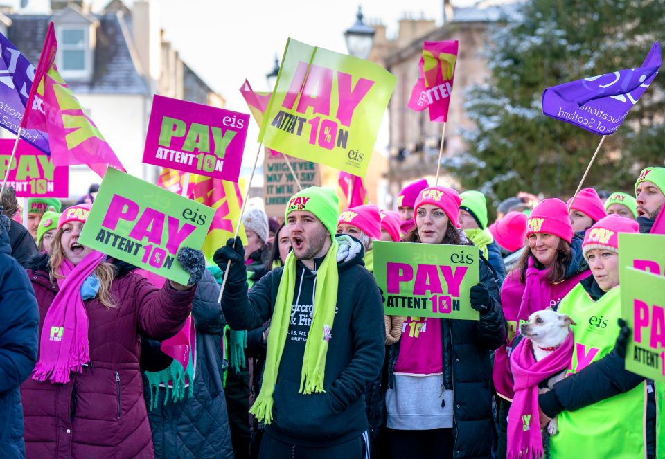 The public sector trade unions hope to mount the biggest day of industrial action for decades