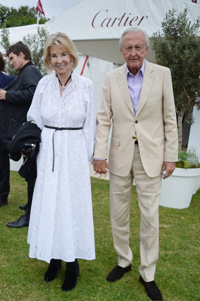 The property is now under the ownership of the wealthy Weston family (pictured: Hilary and Galen in 2018)