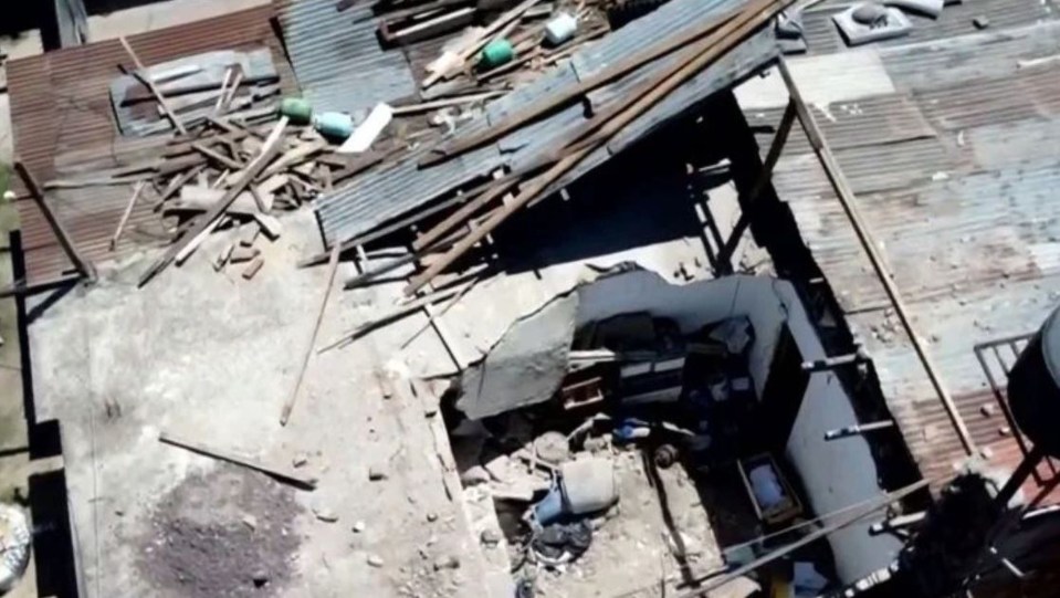 Daniel López, 51, has been arrested on manslaughter charges in Argentina after storing the building waste on the roof