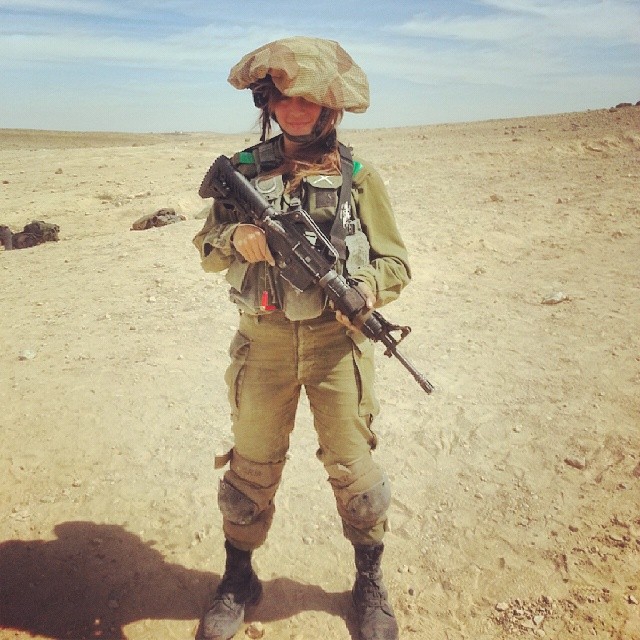 Orin pictured while serving in the Israeli armed forces