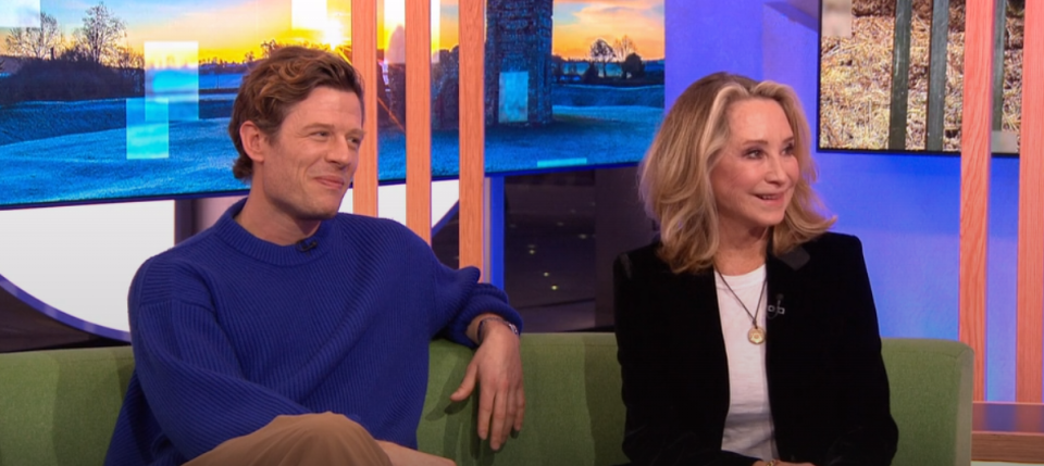 The star was on The One Show with Happy valley's James Norton