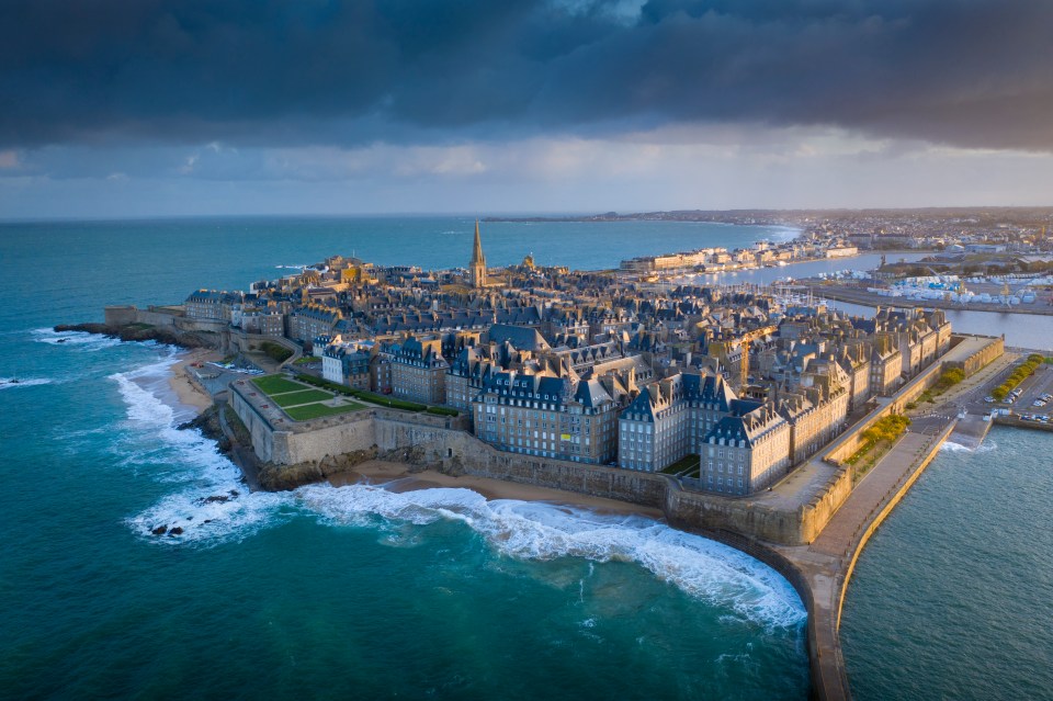 The elegant, picturesque and bustling fort town of St Malo