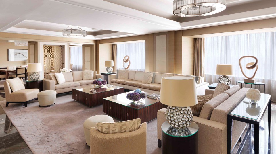 Ronaldo's Saudi home is the Kingdom Suite within the Four Seasons hotel