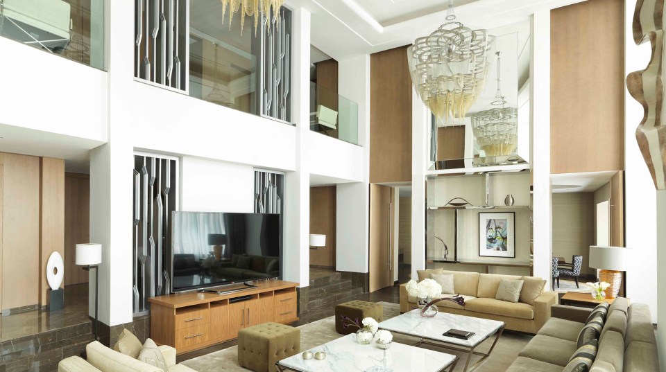 It also has a sensational living room located within the suite