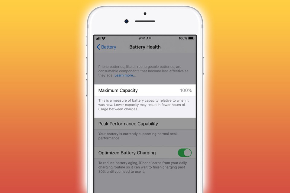 Check your iPhone battery capacity as soon as possible