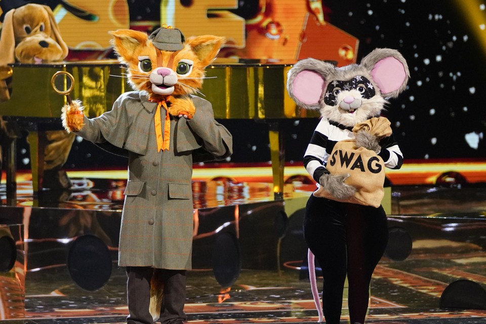 Cat and Mouse performed on The Masked Singer on Saturday night