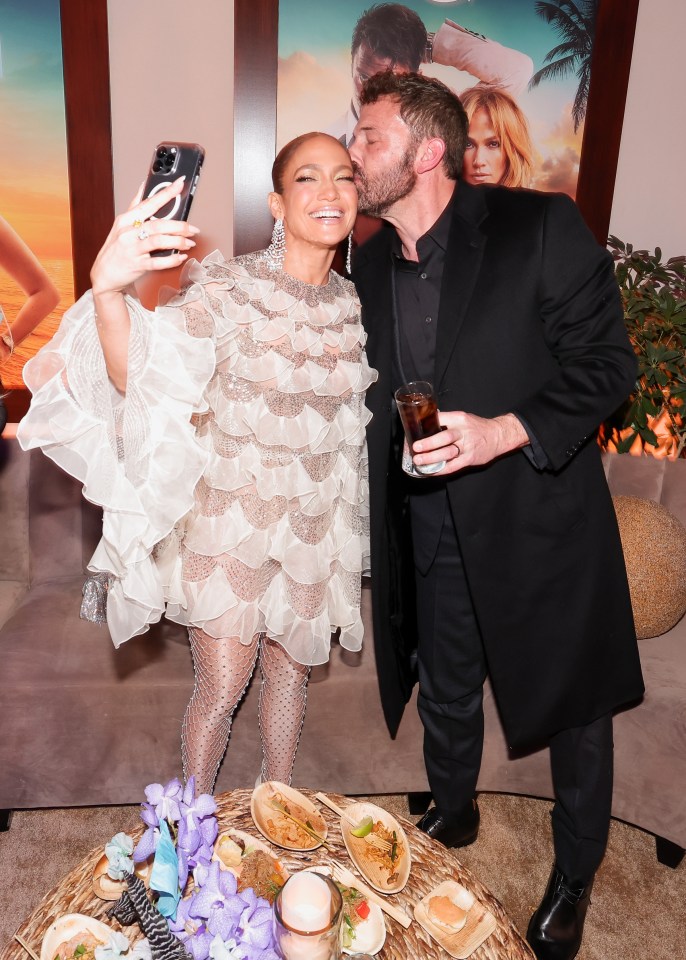 Jennifer was joined by Ben Affleck at the premiere