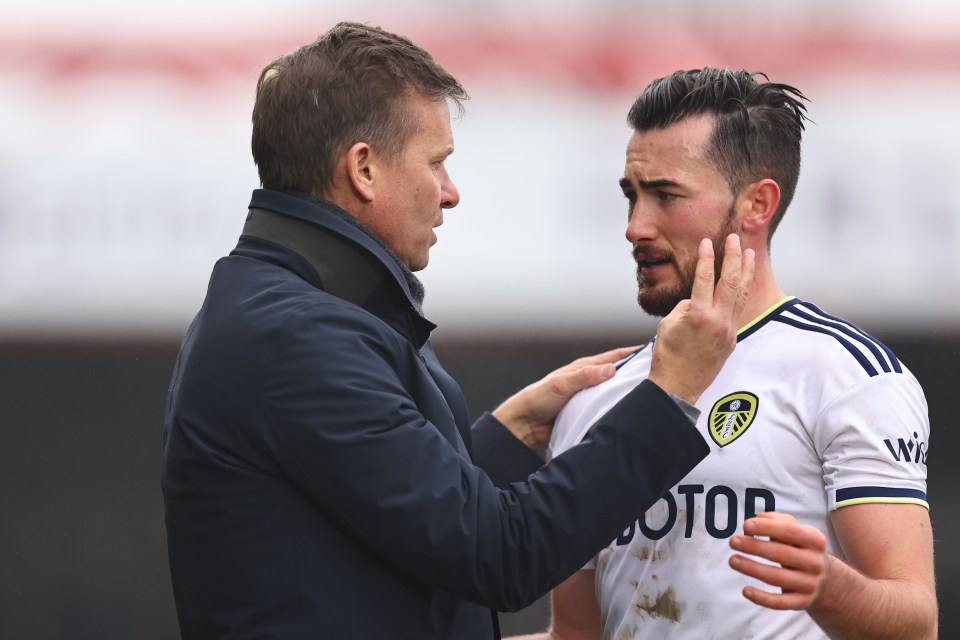 Leeds are reportedly willing to listen to offers for Jack Harrison