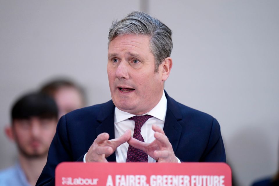 It comes ahead of a keynote speech by Labour leader Sir Keir Starmer