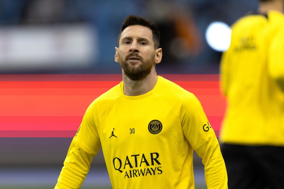 Al-Ittihad fans chanted Lionel Messi's name