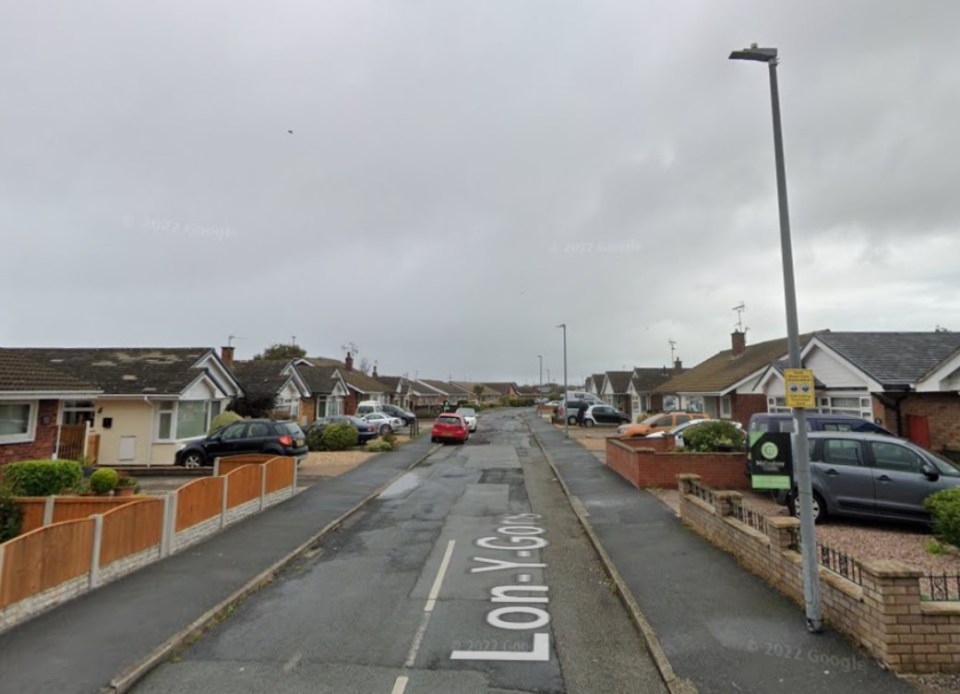 Officers were called to a property in Pensarn, Abergele, on December 29