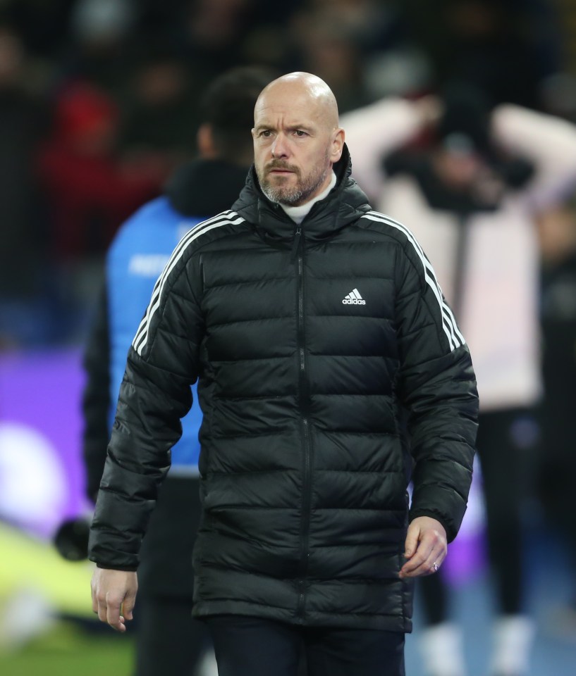 Ten Hag is now bald but is a top level manager at Man Utd