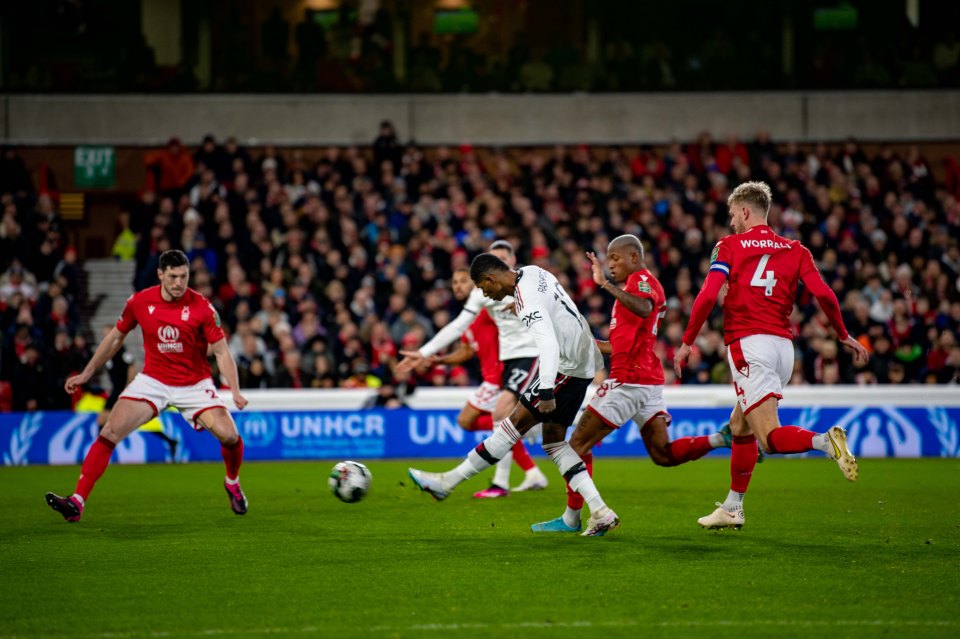 Marcus Rashford opened the scoring with a superb solo effort