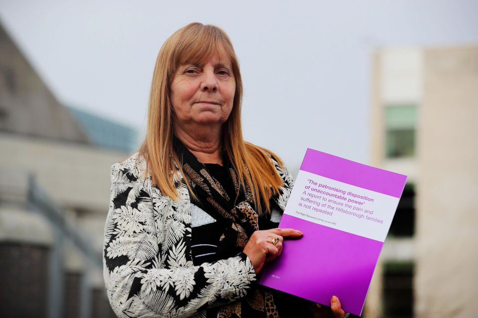 Margaret Aspinall, mother of victim James, 18, said: 'It’s 2023. How long does it take to release a report?'