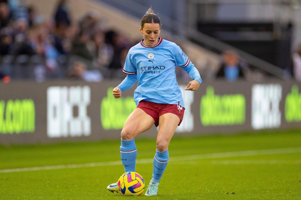 Raso netted a late winner for Man City when the club beat Liverpool 2-1 in the WSL in October