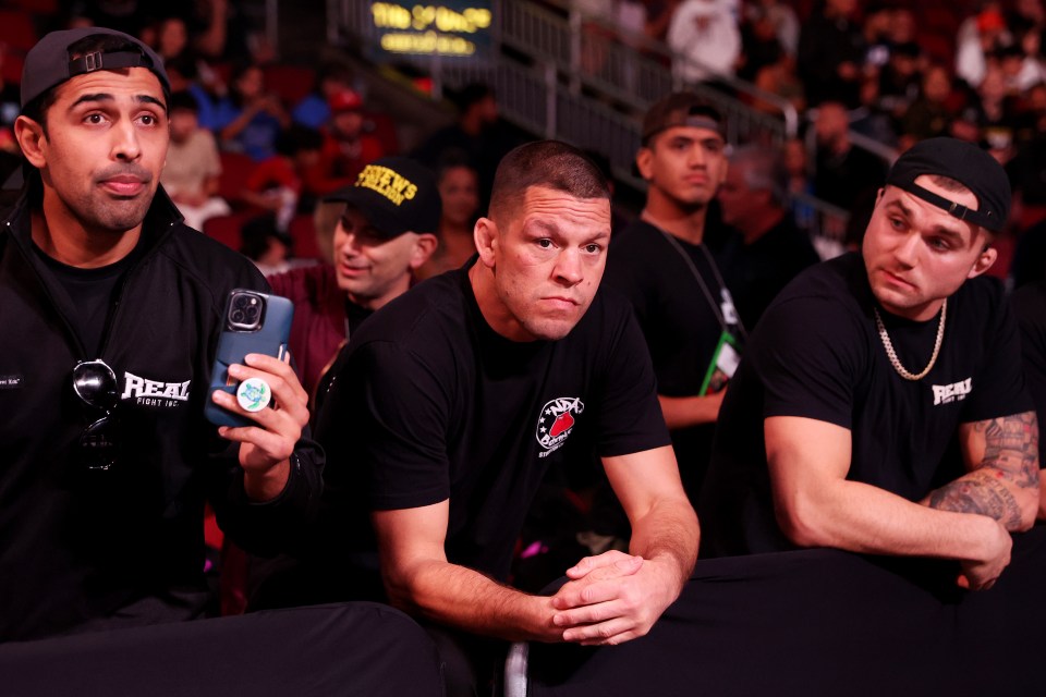 Nate Diaz was at Jake Paul's last fight