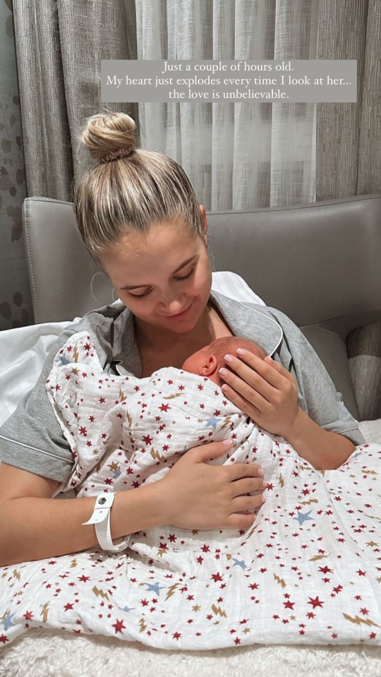 The couple have shared sweet snaps of their firstborn on social media