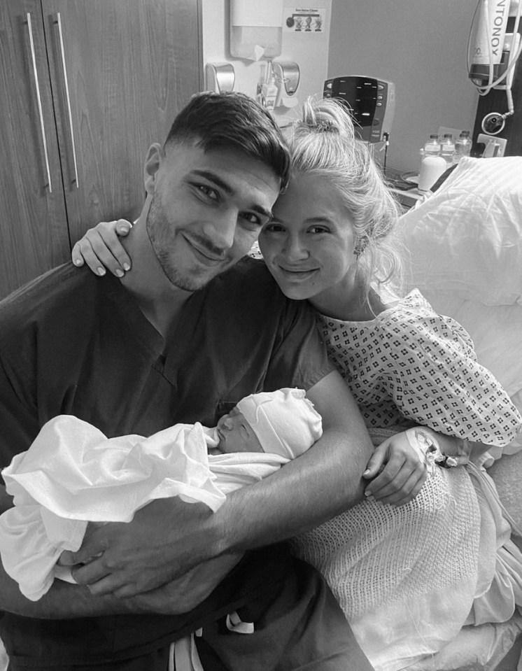 Molly-Mae Hague and Tommy Fury are feeling ‘so blessed’ at the arrival of their little girl