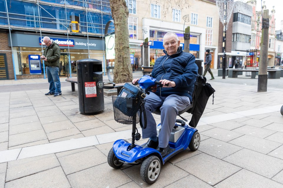 Barrie Weston, 79, said it's not all bad in Peterborough