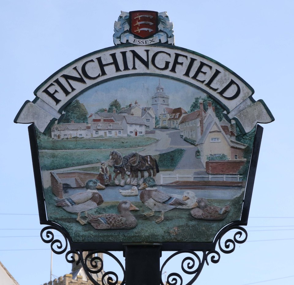 Finchingfield is about 10 miles from Braintree