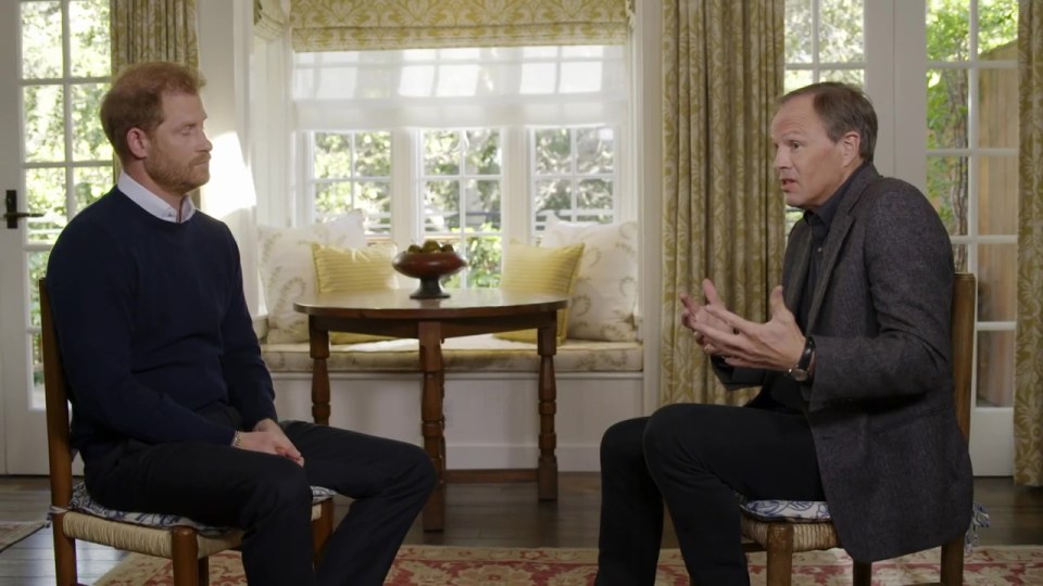 Prince Harry sat down with ITV's Tom Bradby, ahead of the release of his memoir on Tuesday