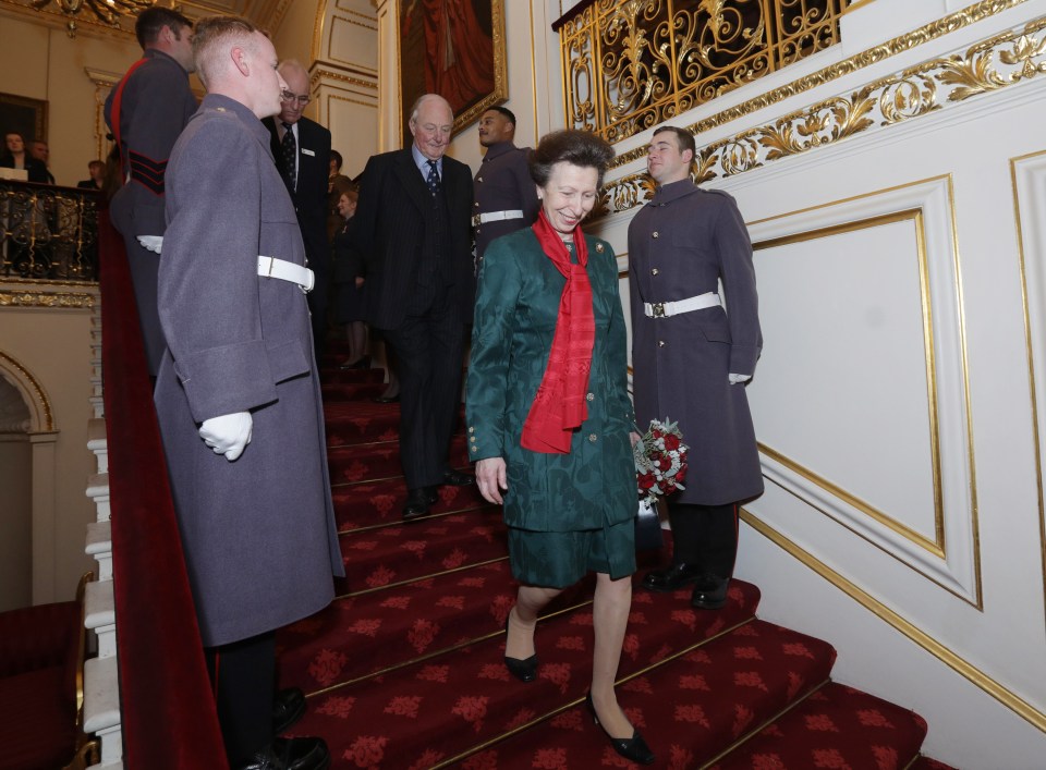 The Princess Royal still lives in St James's Park