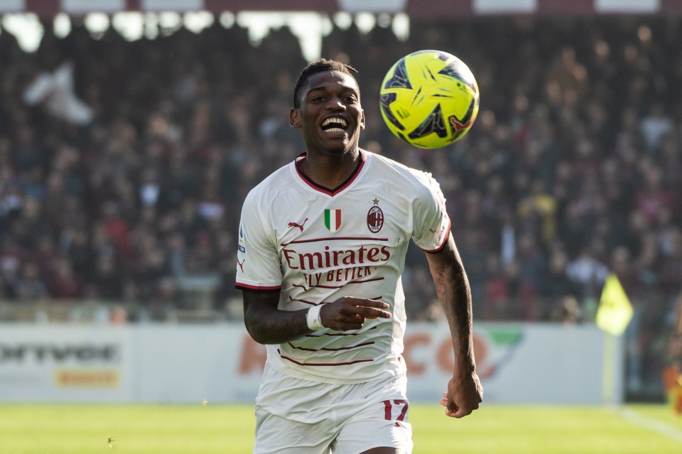 Leao also netted a goal on his return to the Serie A