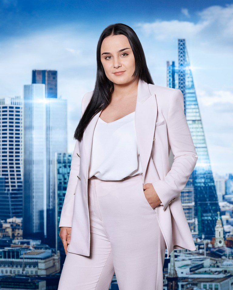 Megan is on the latest series of The Apprentice