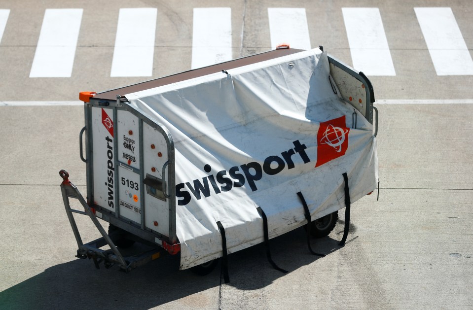 The shipment which was spotted as it was moved to a freight shed owned by handling firm Swissport