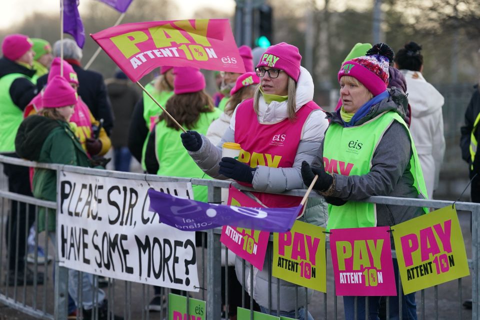 Up to 150,000 teachers could be out on strike on Wednesday