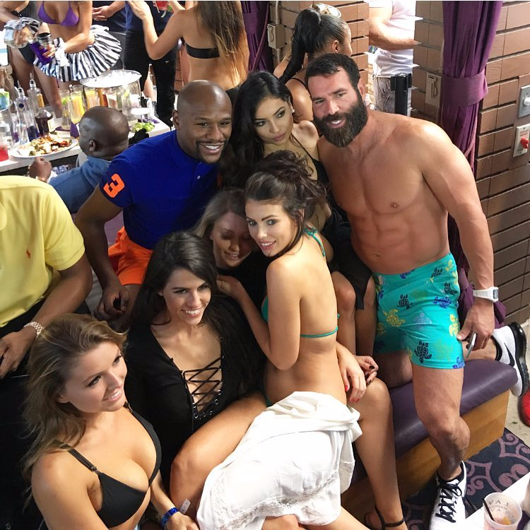 Dan Bilzerian's celebrity pals include boxer Floyd Mayweather