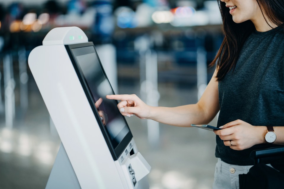 Avoid the self-check-in desks - or reduce your chance of an upgrade